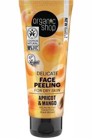 organic shop Delicate Face Peeling Apricot & Mango - 75 ml