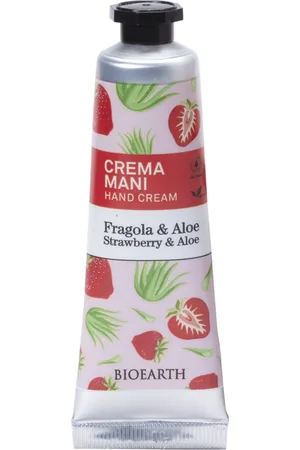 Bioearth Family Crema Mani Edizione Speciale - Fragola e Aloe