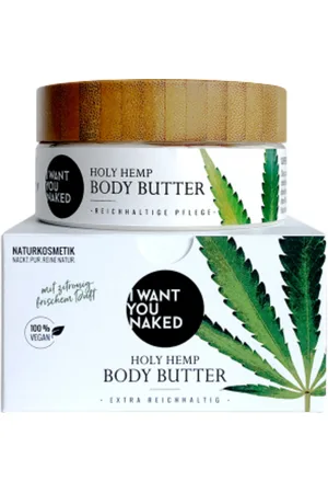 I want you naked Holy Hemp Body Butter - 200 ml