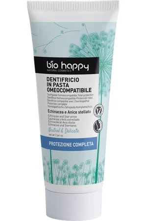 Bio Happy Neutral & Delicate Dentifricio Omeocompatibile a Protezione Totale - 75 g