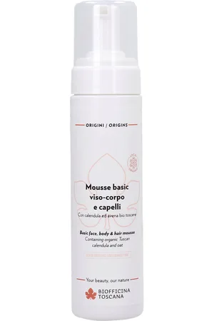 Biofficina Toscana Mousse Basic Viso Corpo e Capelli - 200 ml