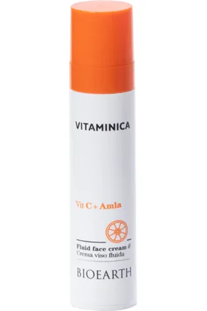 Bioearth VITAMINICA Crema Viso Fluida Vit C + Amla - 50 ml