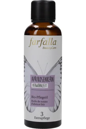 Farfalla Olio Biologico di Nocciolo di Albicocca - 75 ml