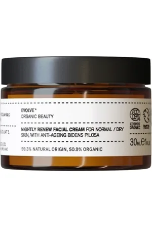 Evolve Organic Beauty Nightly Renew Facial Cream - 30 ml