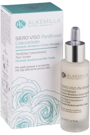 Alkemilla Eco Bio Cosmetic Siero Viso Concentrato Sebonormalizzante - 30 ml