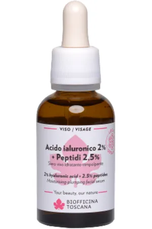 Biofficina Toscana Acido Ialuronico 2% + Peptidi 2,5% - 30 ml