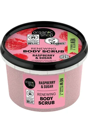 organic shop Renewing Body Scrub Raspberry & Sugar - 250 ml