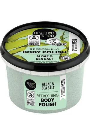 organic shop Refreshing Body Polish Algae & Sea Salt - 250 ml