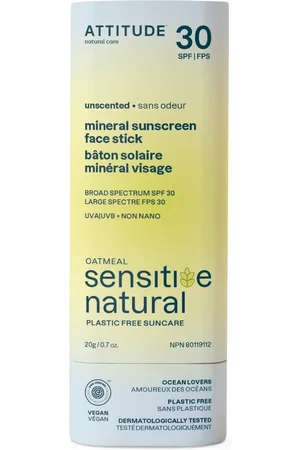 ATTITUDE Oatmeal Sensitive Sunscreen Face Stick SPF 30 - 20 g