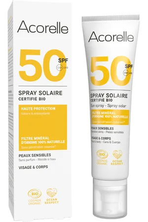 Acorelle Spray Solare Senza Profumo SPF 50 - 100 ml