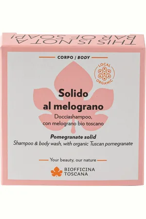 Biofficina Toscana Docciashampoo Solido al Melograno - 80 g