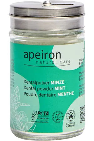 Apeiron Auromère - Dentifricio in Polvere, Menta - 40 g