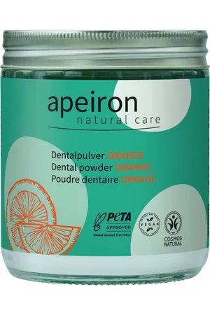 Apeiron Auromère - Dentifricio in Polvere, Arancia - refill da 200 g