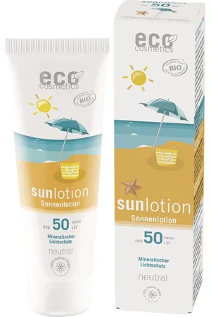 Eco Cosmetics Lozione Solare Neutra senza Profumo SPF 50 - 125 ml