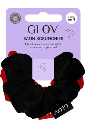 GLOV Scrunchies 2 Pack S - Red/Black