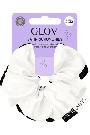 GLOV Scrunchies 2 Pack M - Black/White