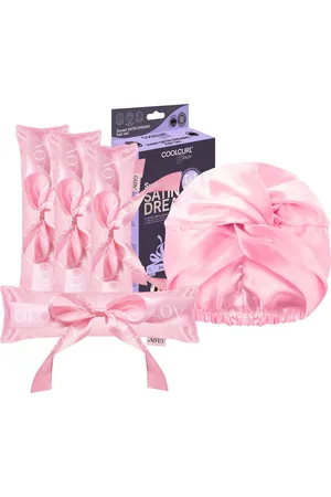 GLOV COOLCURL Sweet Dreams Satin Set - Pink