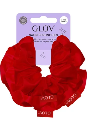 GLOV Scrunchies 3 Pack S/M/L - Red