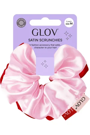 GLOV Scrunchies 2 Pack M - Red/Pink