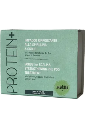 ANARKHIA Protein+ Impacco Rinforzante alla Spirulina e Scrub - 55 g