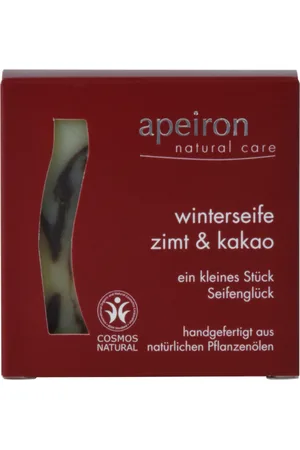 Apeiron Saponetta Invernale Cannella & Cacao - 100 g