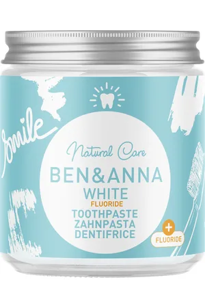 Ben & Anna Toothpaste with Fluoride - White