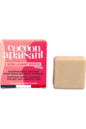 Lamazuna Cocoon Apaisant Detergente Solido per il Viso - 28 ml
