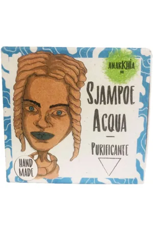 ANARKHIA TRIBE SJAMPOE ACQUA Detergente Solido per Capelli - 55 g