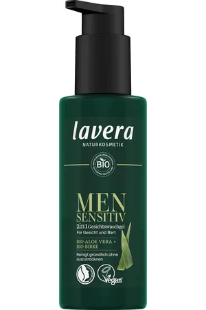 Lavera Men sensitiv Gel Viso Detergente 2in1 - 150 ml