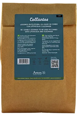 Antos Coll - Leggings Riutilizzabili per Impacchi - S/M