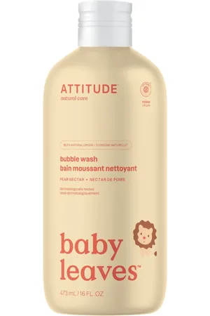 ATTITUDE Baby leaves Bubble Wash Pear Nectar - 473 ml