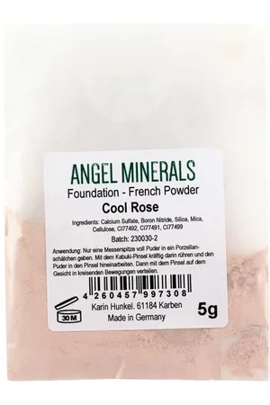 Angel Minerals French Powder Foundation Refill - Cool Rose