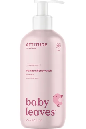 ATTITUDE Baby leaves 2-in-1 Shampoo & Body Wash - Fragrance Free