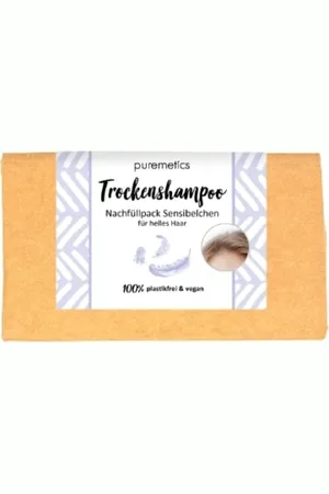 puremetics Shampoo Secco per Capelli Biondi - ricarica da 100 g