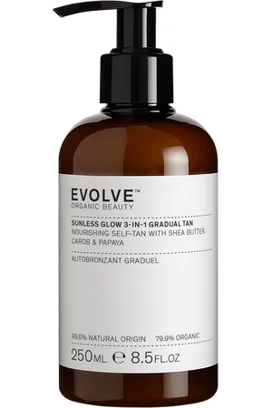 Evolve Organic Beauty Sunless Glow 3-in-1 Gradual Tan - 250 ml