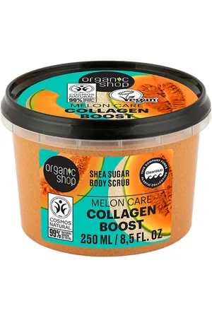 organic shop Collagen Boost Body Scrub Melon Care - 250 ml