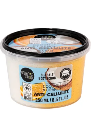 organic shop Anti-Cellulite Body Scrub Coconut & Orange - 250 ml