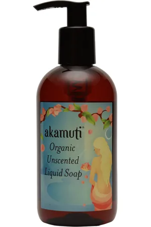 akamuti Organic Unscented Liquid Soap - 250 ml