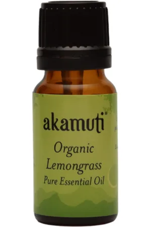 akamuti Organic Lemongrass Essential Oil - 10 ml