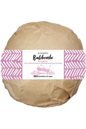 puremetics Pralina da Bagno con Glassa - Giardino di rose