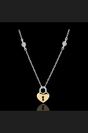 Edenly Collana Prezioso Segreto - Cuore - Oro giallo - 9 carati