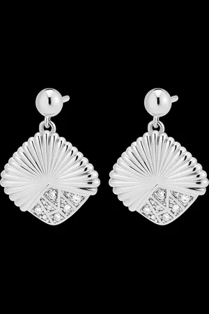 Edenly Orecchini Freschezza - Mare - 9 carati e diamanti