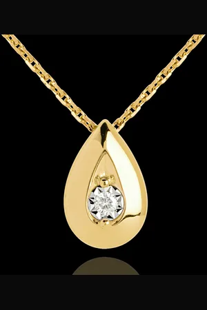 Edenly Collana Goccia - - 18 carati - Diamante