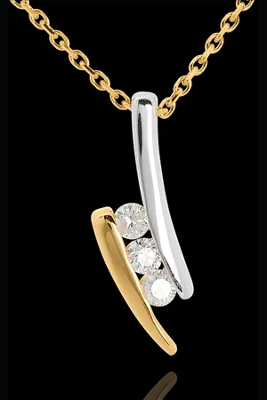 Edenly Collana trilogia Nido Prezioso - Citazione - Oro giallo e Oro bianco