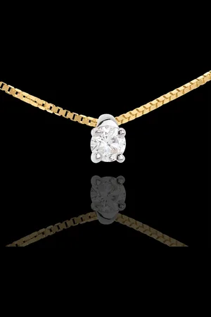 Edenly Collana Punto luce - - 18 carati - Diamante - 0.16 carati