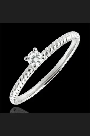 Edenly Anello Solitario Fune d