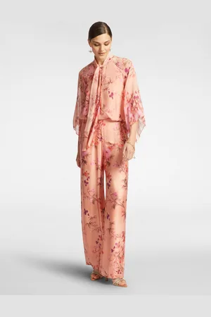 Elena Miro Pantaloni eleganti stampati Donna