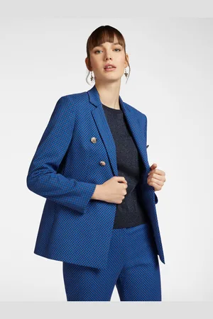 Elena Miro Blazer jacquard con bottoni Donna