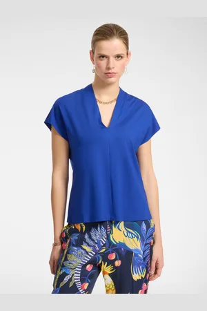Elena Miro T-shirt con collo montante Donna