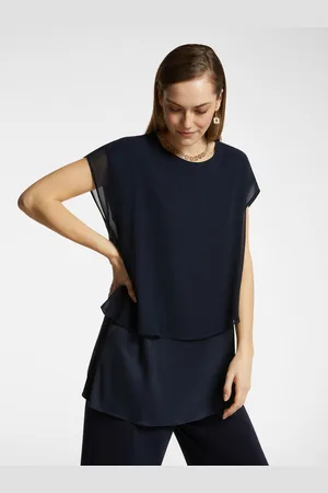 Elena Miro Blusa con sovrapposizione Donna